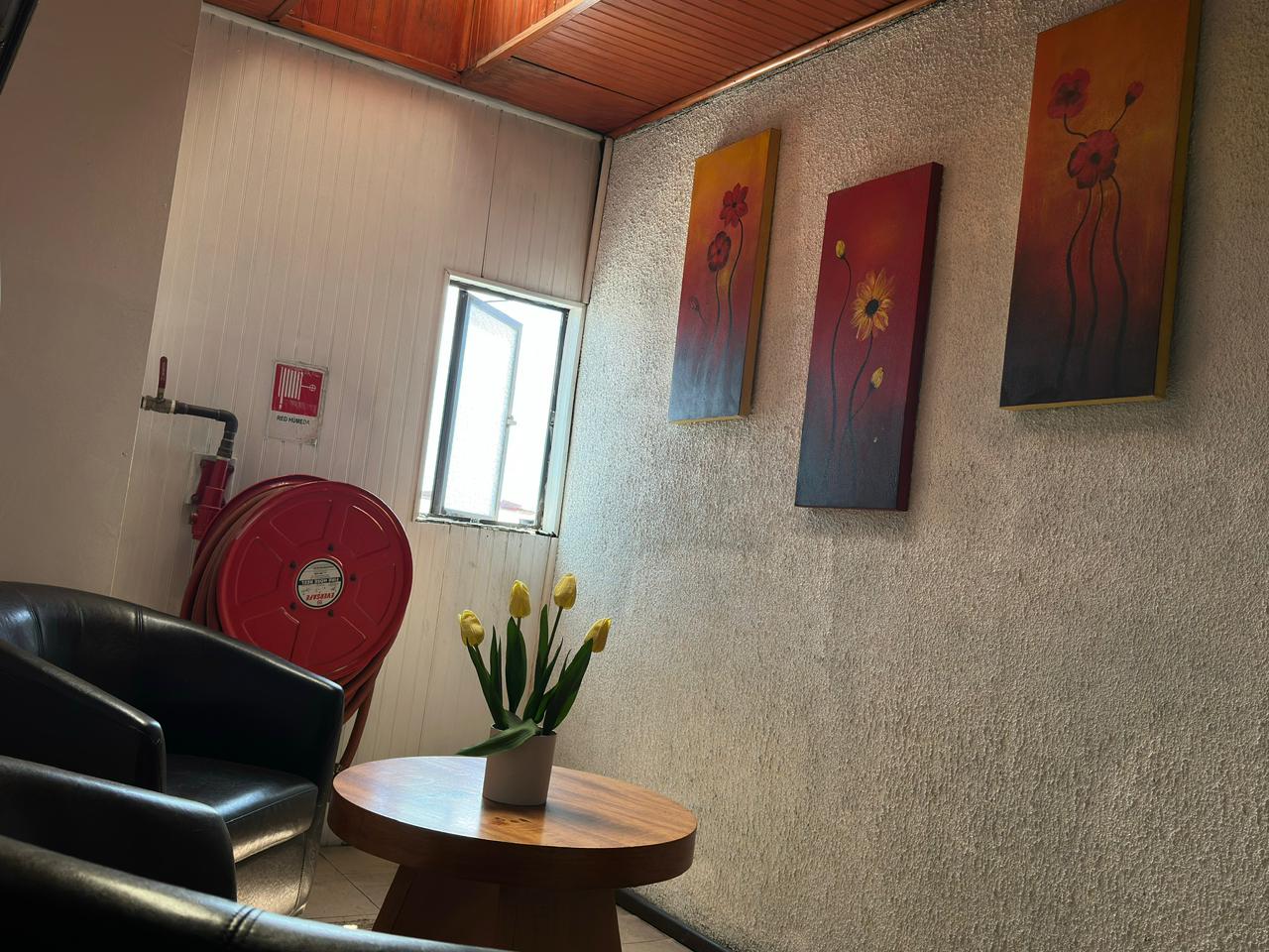 Sala de espera y recepción (Vista 3)